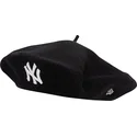 svart-dam-basker-wool-beret-fran-new-york-yankees-mlb-av-new-era