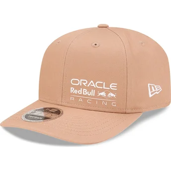 Καπέλο καμπυλωτό μπεζ snapback 9FIFTY Seasonal Flower της Red Bull Racing Formula 1 από τη New Era