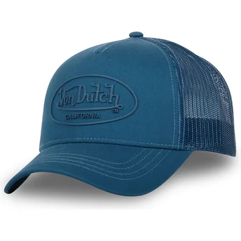 Von Dutch LOG04 Blue Trucker Hat