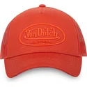 casquette-trucker-orange-log06-von-dutch