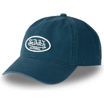 Ρυθμιζόμενο μπλε καπέλο με καμπύλη LOG MID της Von Dutch