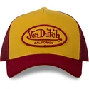 casquette-trucker-jaune-et-rouge-burg-von-dutch