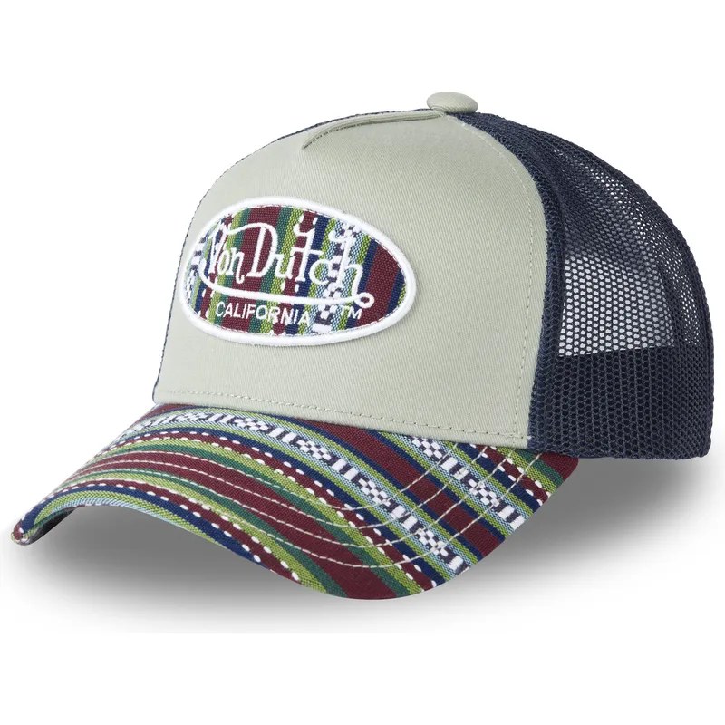 von-dutch-grune-und-blaue-trucker-kappe-eth04