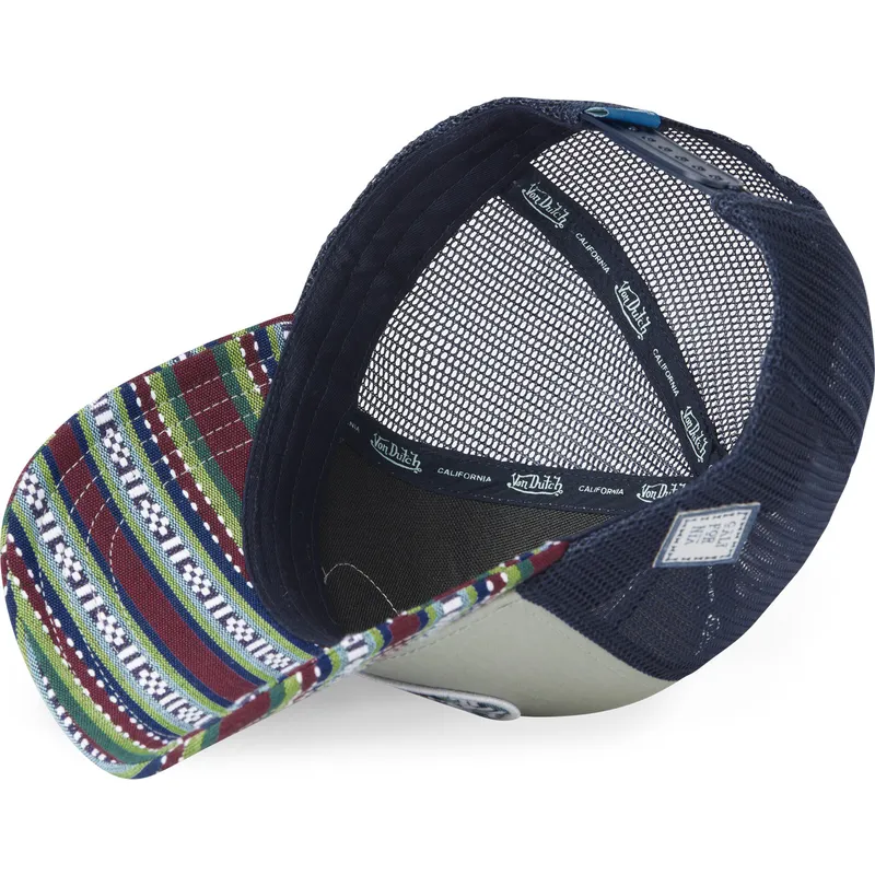 von-dutch-grune-und-blaue-trucker-kappe-eth04
