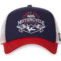 gorra-trucker-azul-marino-blanca-y-roja-moto-ct-24-motogp-de-von-dutch