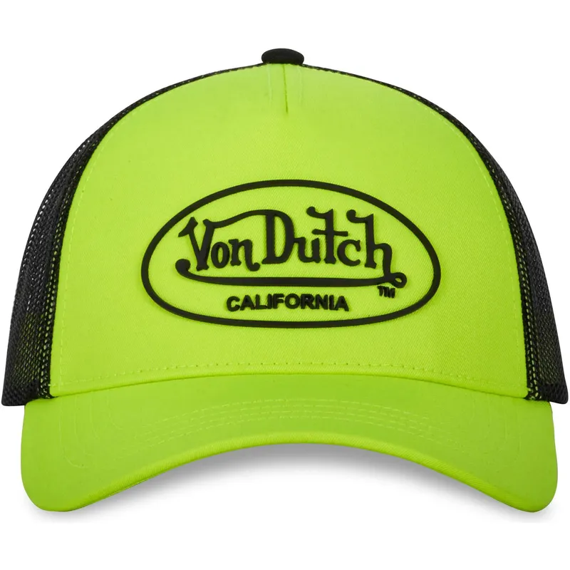 gelb-schwarze-trucker-kappe-flu-y-von-von-dutch