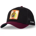 casquette-trucker-noire-et-grenat-marvin-le-martien-loo10-vmar-looney-tunes-capslab