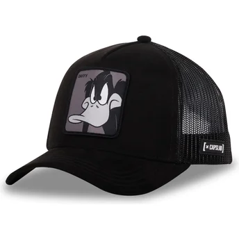 Gorra trucker negra Pato Lucas LOO10 DUC Looney Tunes de Capslab