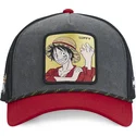 schwarze-und-rote-trucker-kappe-monkey-d-luffy-op4-mug-one-piece-von-capslab