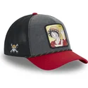 schwarze-und-rote-trucker-kappe-monkey-d-luffy-op4-mug-one-piece-von-capslab