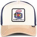 beige-och-bla-trucker-keps-do-nothing-club-hft-dnc-12-fran-djinns