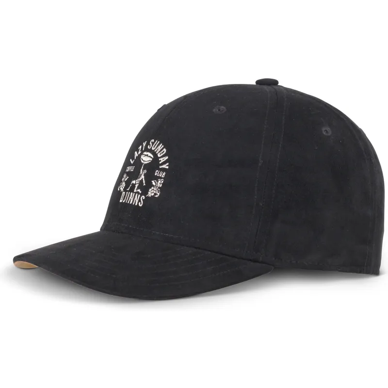 svart-bojd-justerbar-keps-truefit-lazy-classic-fran-djinns