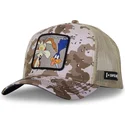 capslab-looney-tunes-loo10-coyote-och-road-runner-kamouflage-truckerkeps