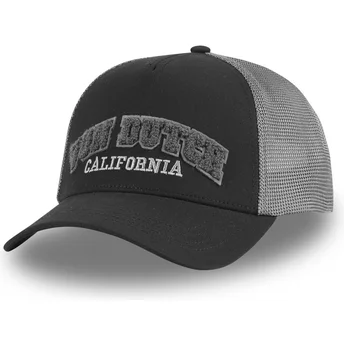Καπέλο τύπου trucker μαύρο και γκρι TERRY02 από Von Dutch