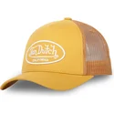 casquette-trucker-jaune-ajustable-lof-b09-von-dutch