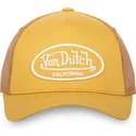 casquette-trucker-jaune-ajustable-lof-b09-von-dutch