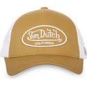 gorra-trucker-marron-y-blanca-ajustable-lof-b18-de-von-dutch