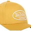 casquette-courbee-jaune-ajustable-lof-c09-von-dutch