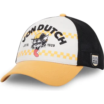 Καπέλο trucker κίτρινο και μαύρο WIG της Von Dutch