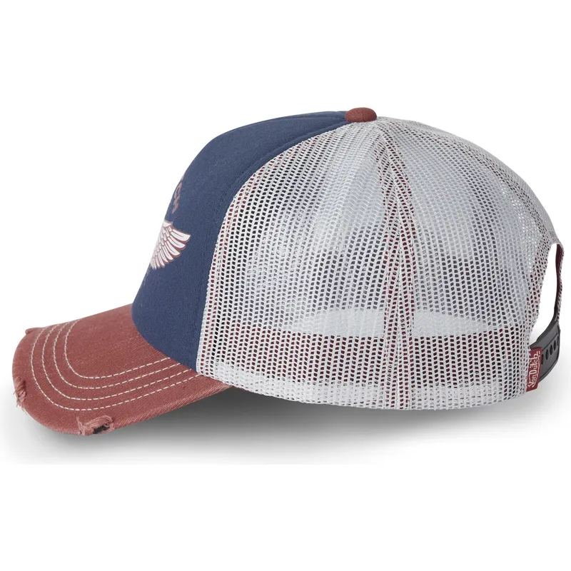 von-dutch-crew19-blaue-und-braune-trucker-kappe