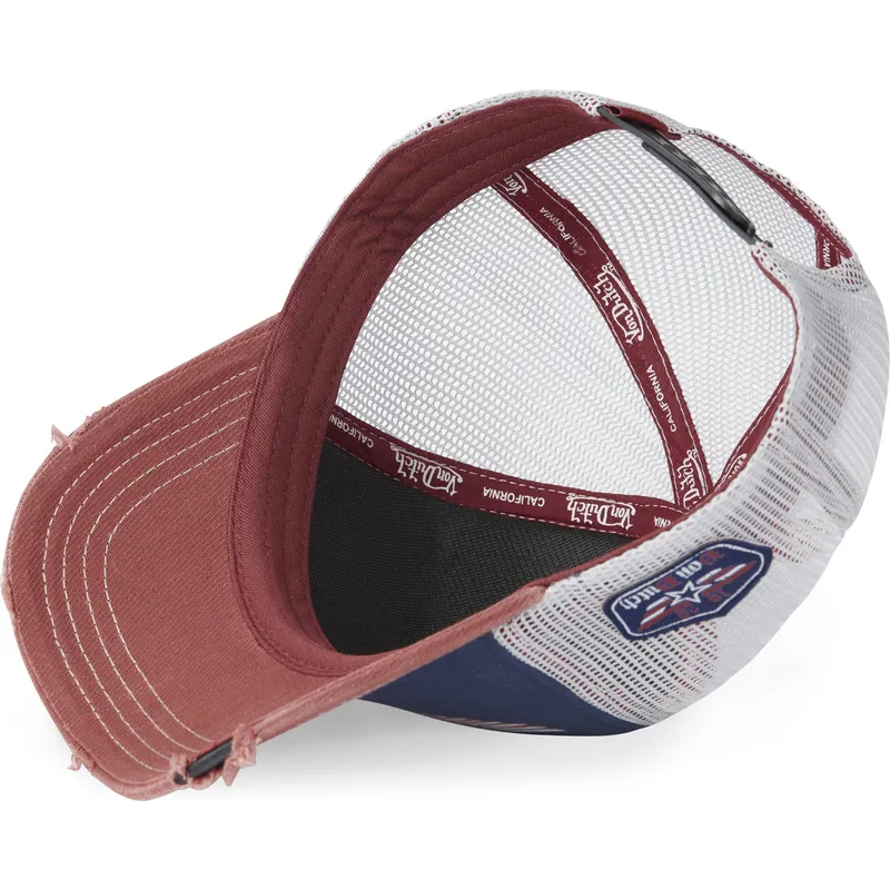 czapka-trucker-niebiesko-brazowa-crew19-von-dutch