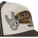 trucker-kappe-braun-patches03-von-von-dutch