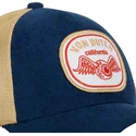von-dutch-blu-ct-marineblaue-und-beige-trucker-kappe