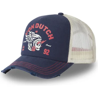 Von Dutch CREW16 marineblaue Trucker-Kappe