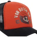 czapka-trucker-pomaranczowo-czarna-crew17-od-von-dutch