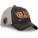 casquette-courbee-grise-ajustable-eye-cb-von-dutch