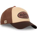 von-dutch-braune-trucker-kappe-terrylog01