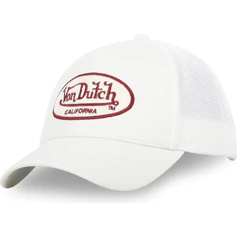 Casquette trucker blanche TERRYLOG02 Von Dutch