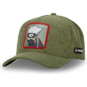 Casquette courbée verte snapback Kakashi Hatake NS3 COR Naruto Capslab