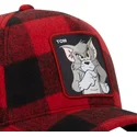 gorra-curva-roja-y-negra-snapback-tom-taj5-tj6-looney-tunes-de-capslab