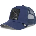marineblaue-trucker-kappe-panther-the-black-panther-the-farm-von-goorin-bros