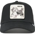 casquette-trucker-noire-chien-the-bestie-dog-the-farm-goorin-bros