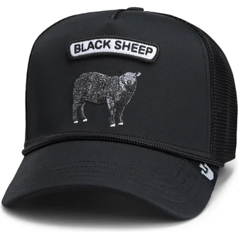 Casquette trucker noire mouton GB2 Black Sheep The Rocker...