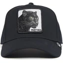 schwarze-snapback-cap-mit-gebogenem-schirm-panther-black-panther-field-100-all-season-wool-the-farm-von-goorin-bros