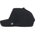 schwarze-snapback-cap-mit-gebogenem-schirm-panther-black-panther-field-100-all-season-wool-the-farm-von-goorin-bros