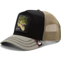 gorra-trucker-negra-y-verde-cocodrilo-gator-tri-tone-the-farm-de-goorin-bros