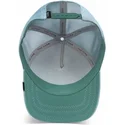 casquette-trucker-verte-paresseux-faded-tri-tone-the-farm-goorin-bros