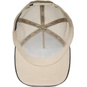 gorra-trucker-beige-y-negra-perezoso-the-faded-sloth-eco-brutalism-the-farm-de-goorin-bros