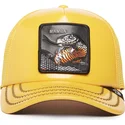 casquette-trucker-jaune-serpent-mamba-mentality-puff-patent-the-farm-goorin-bros