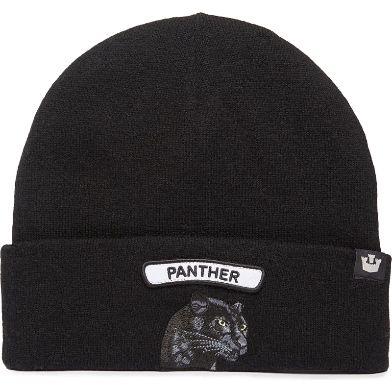 schwarze-mutze-panther-soft-rock-panther-classic-knit-the-farm-von-goorin-bros