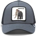 casquette-trucker-grise-pour-enfant-mammouth-mammoth-fuzzy-trunk-extinct-the-farm-goorin-bros