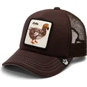 braune-trucker-kappe-fur-jungen-way-of-the-dodo-extinct-the-farm-von-goorin-bros