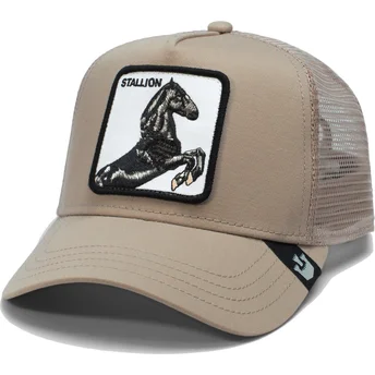 Καπέλο trucker μπεζ άλογο The Stallion The Farm από Goorin Bros.