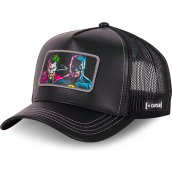 Casquette trucker noire Batman et Joker RIV DC Comics Capslab