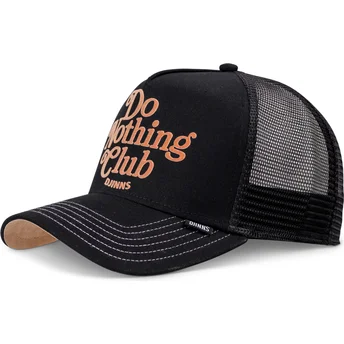 Gorra trucker negra Do Nothing Club HFT DNC 30th de Djinns