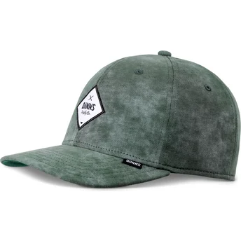 Καπέλο πράσινο snapback με κυρτό γείσο TrueFit Changer της Djinns